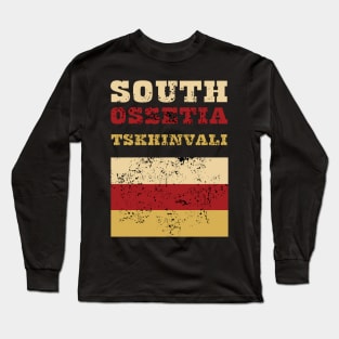 Flag of South Ossetia Long Sleeve T-Shirt